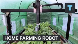 Home farming robot - YouTube