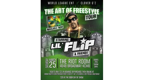 Lil' Flip LIVE in KC at The Riot Room