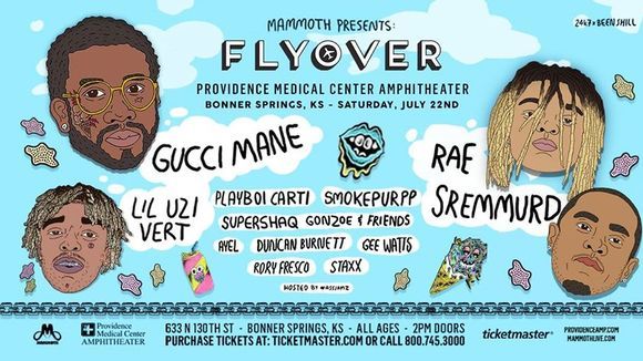 Flyover KC with Gucci Mane, Rae Sremmurd, Lil Uzi Vert, More in